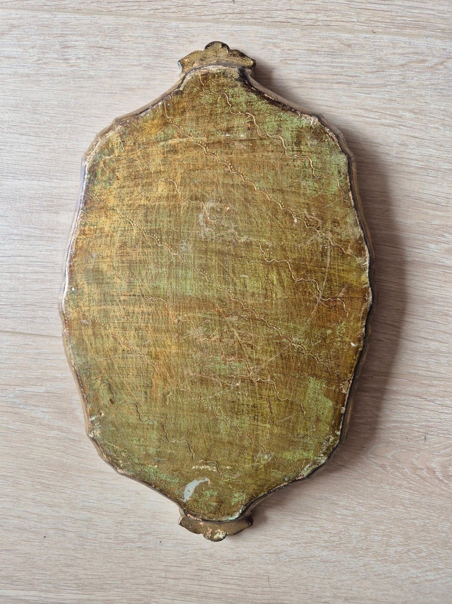 Italiaans houten dienblad / serveerblad