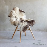 Texels gemêleerd beige schapenvacht