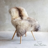 Texels gemêleerd beige schapenvacht
