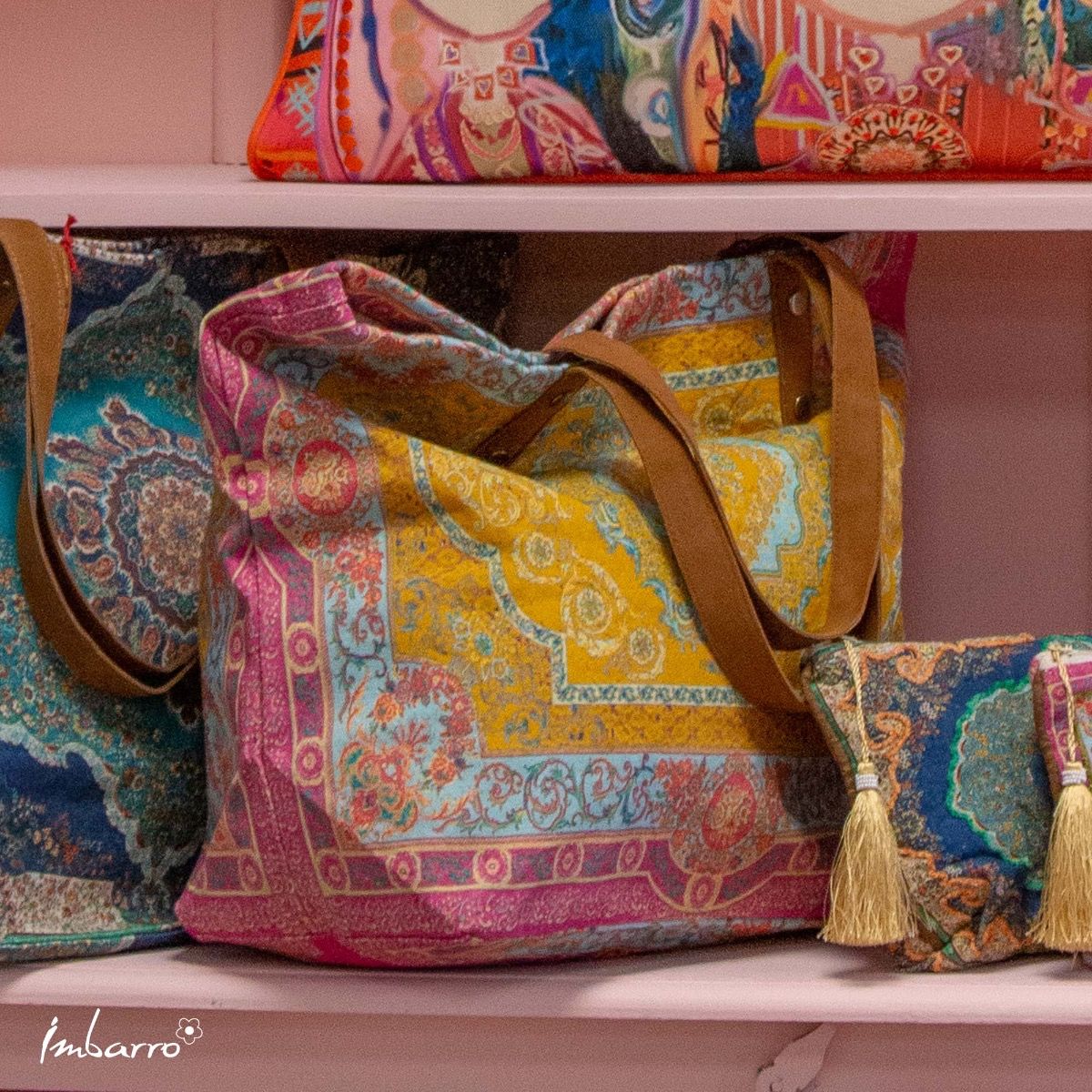 Shopper Vidya met Bloemenprint – Imbarro