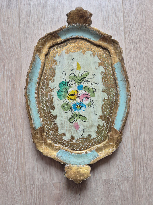 Italiaans houten dienblad / serveerblad