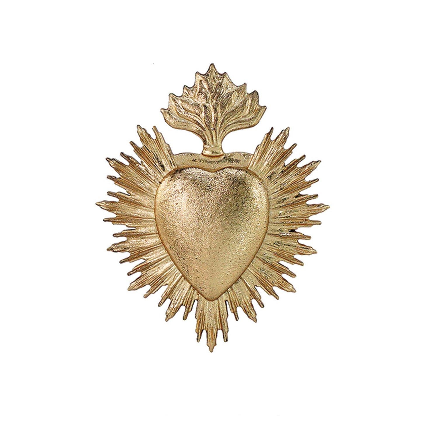 Ex-voto decoratie klein goud L7,8 B1,1 H9,7cm
