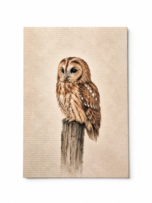 Bosuil – Handmade Art Card