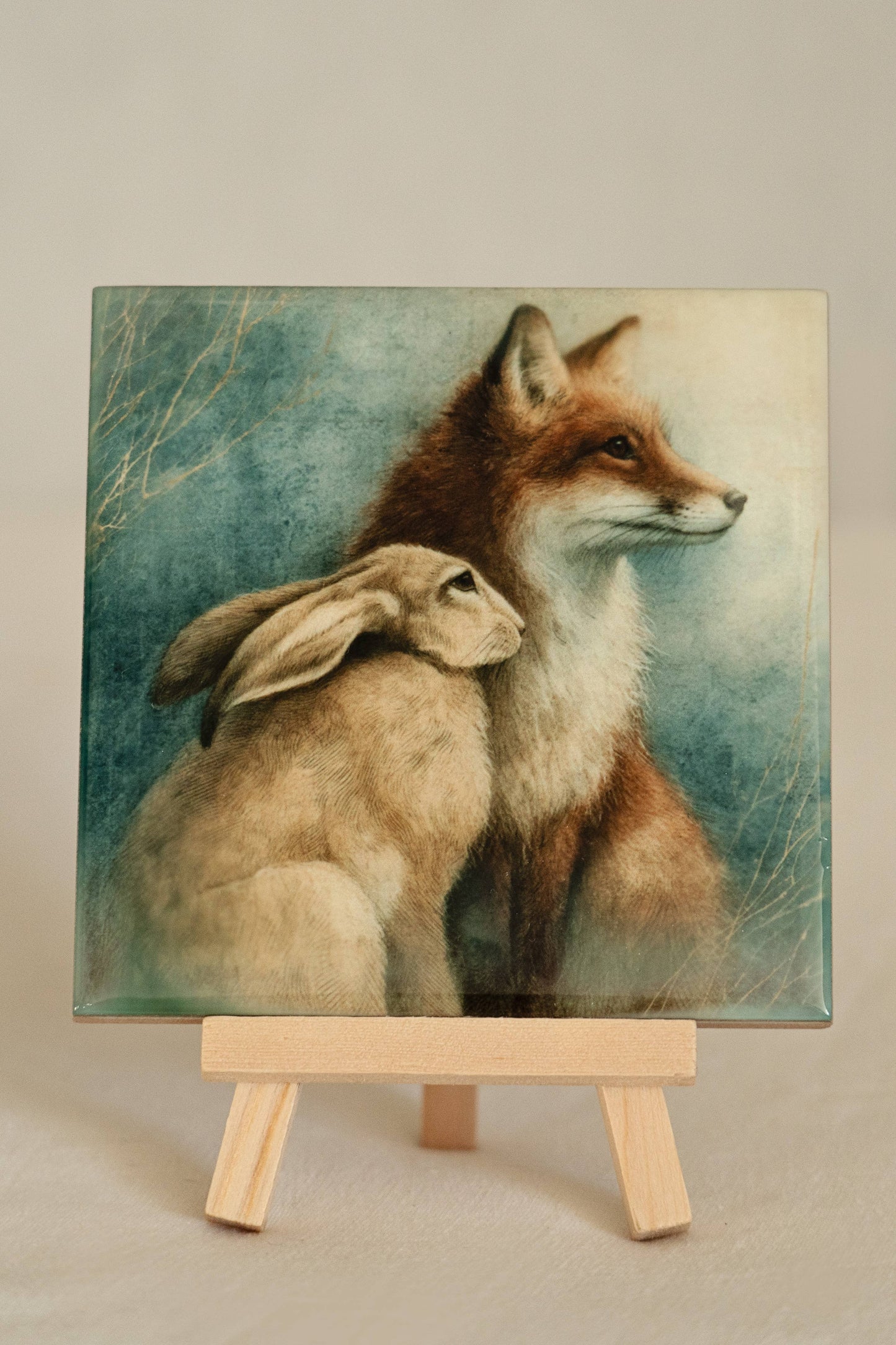 Haas & Vos - Handgemaakt Kunst Tegeltje