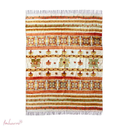 woonaccessoires, warme plaid voor op de bank imbarro
