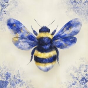 Queen Bee canvas 20x20